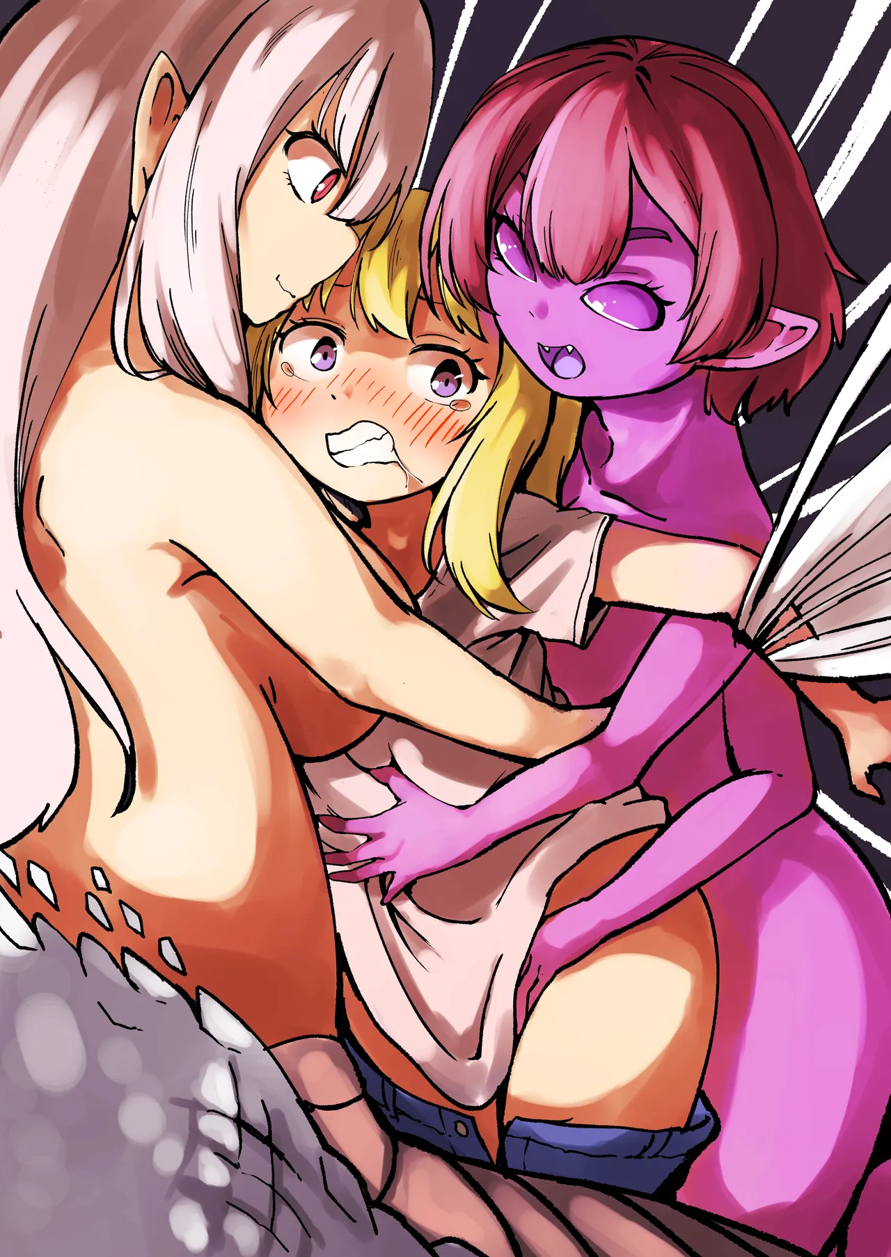 男の娘カードバトラー暁みつるくんVRモン娘公開凌辱配信。 Page.35