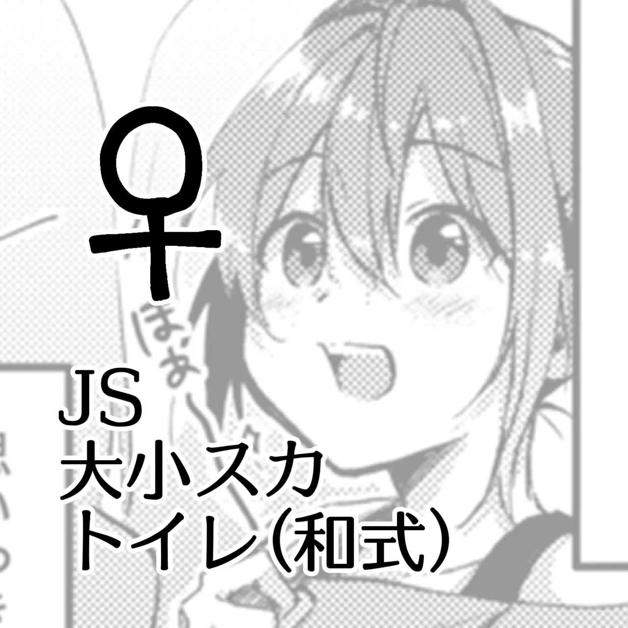 JS大小スカトイレ(和式) ♀