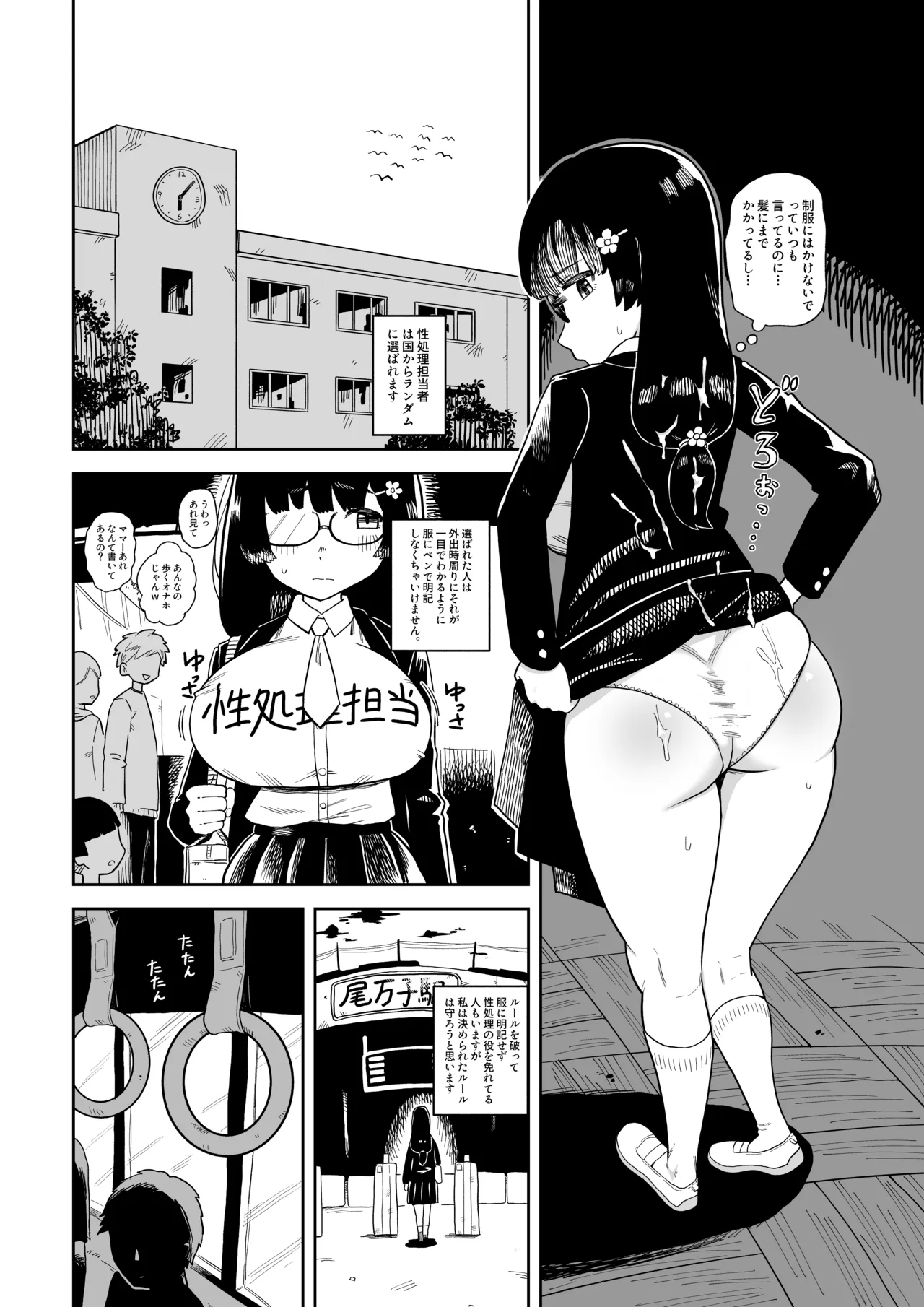 性◯理担当者に選ばれちゃった女子 Page.3