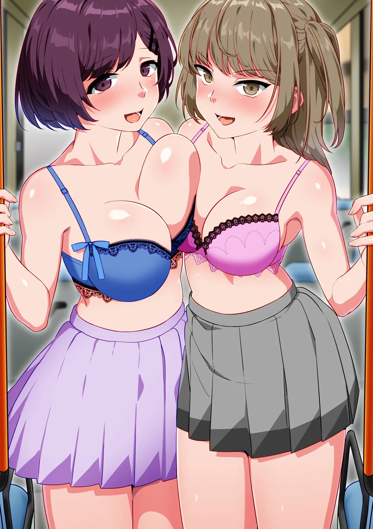朝起きたらいきなり妹にフェラされてた件。近親が常識になった世界で生イキ妹とその友達にご奉仕されまくる日常 Page.2