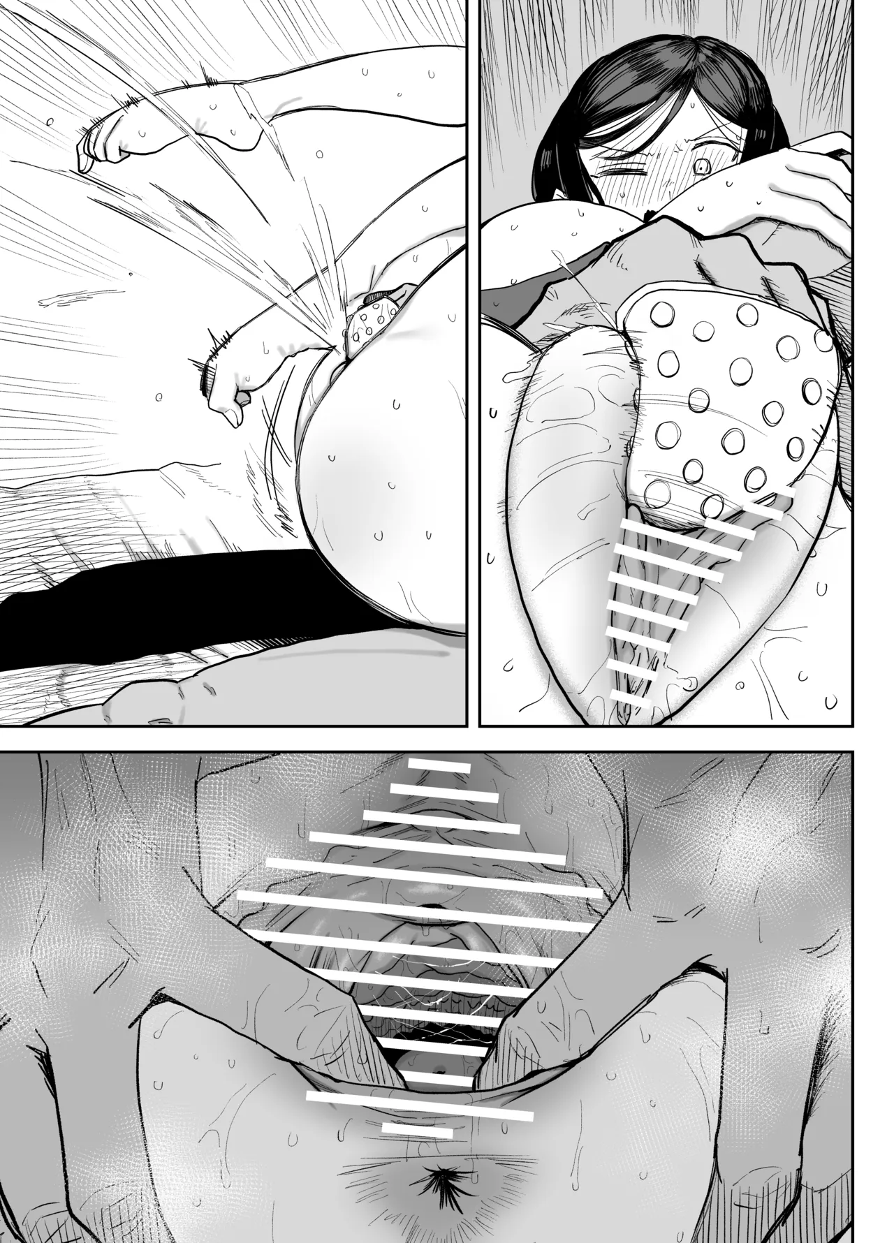 嫌いなマッチョ男のテクに敗北して思わず腰ヘコしちゃう女の漫画 Page.27