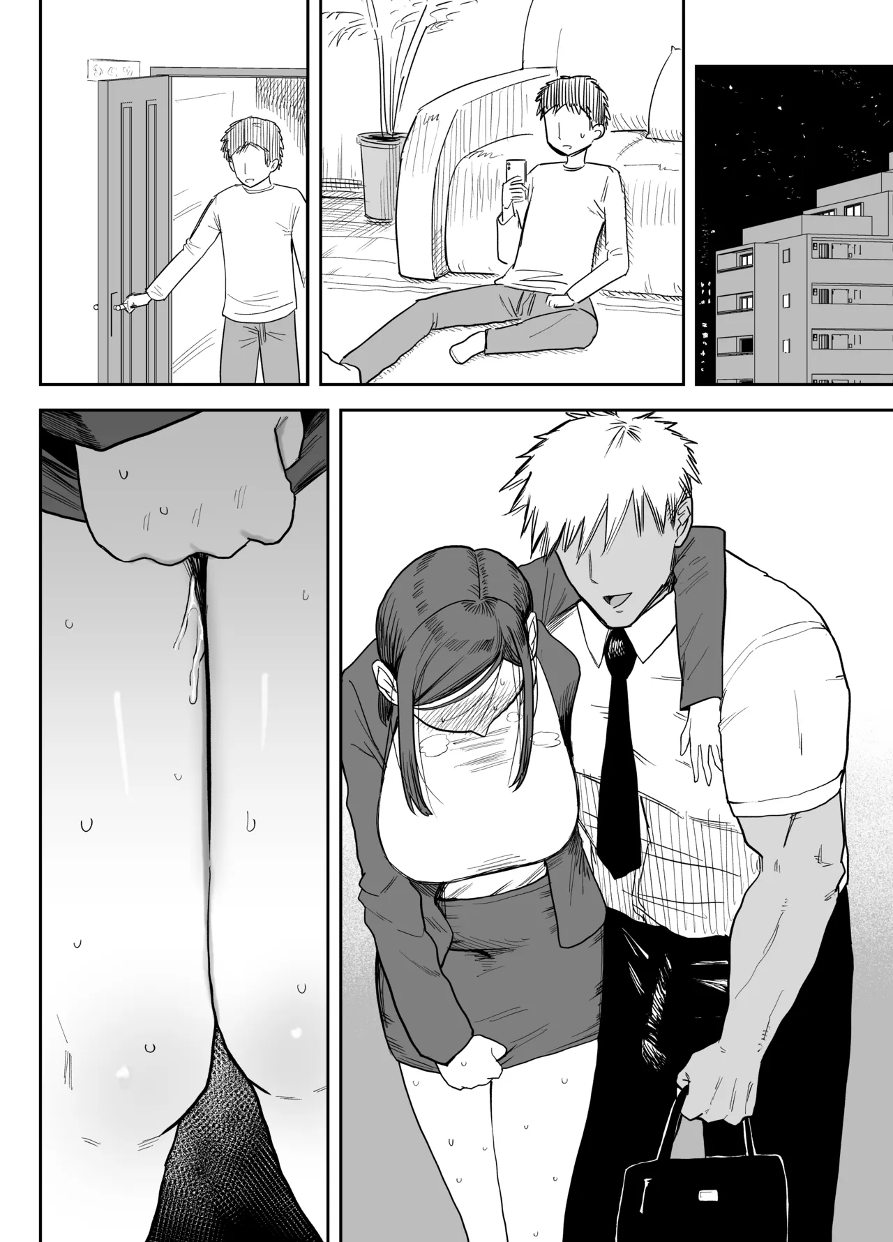嫌いなマッチョ男のテクに敗北して思わず腰ヘコしちゃう女の漫画 Page.30