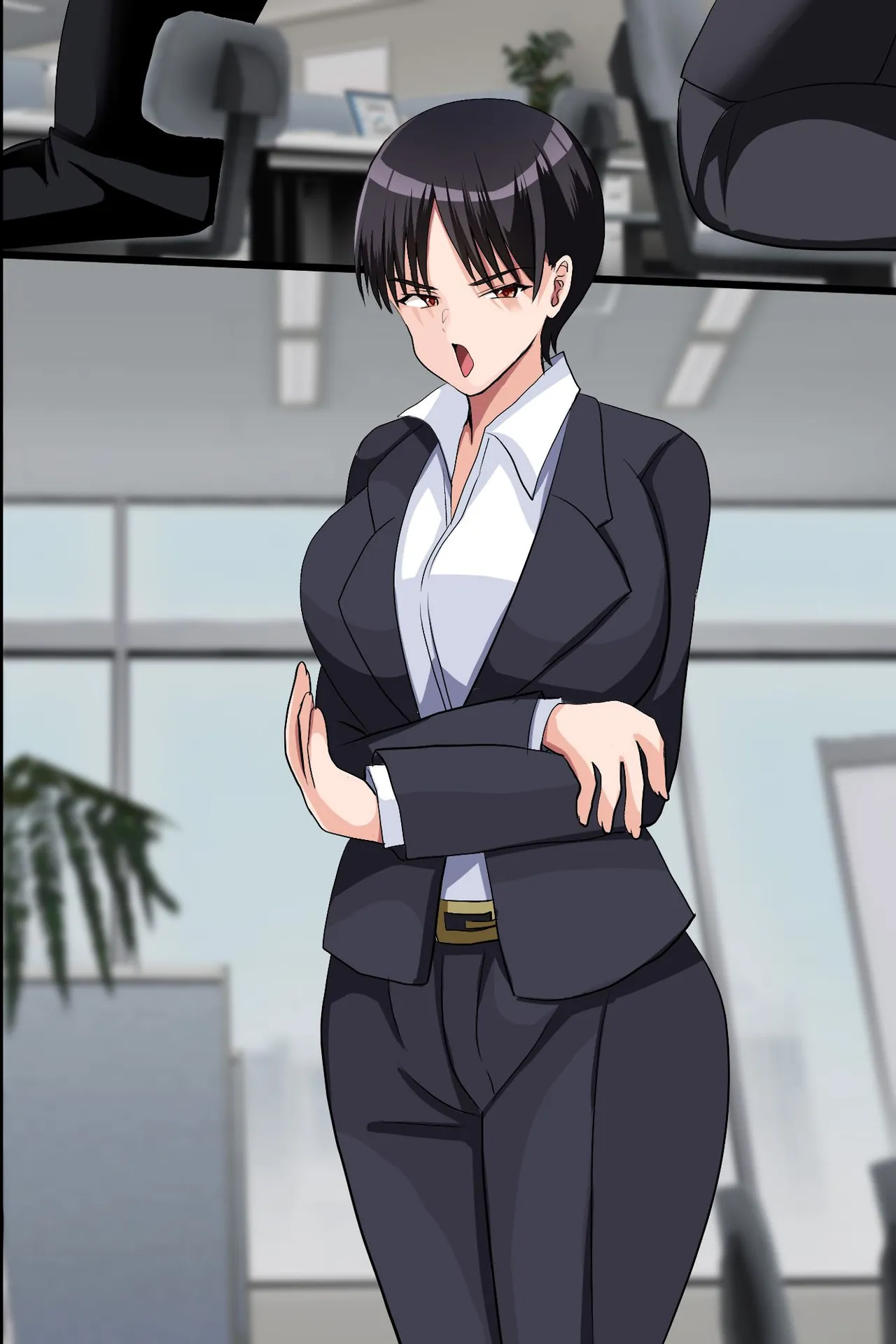巨乳女上司の裏アカ〜オフィスでこっそりエロ配信する変態女上司を本物のマゾ便器に堕としてヤった話〜 Page.54