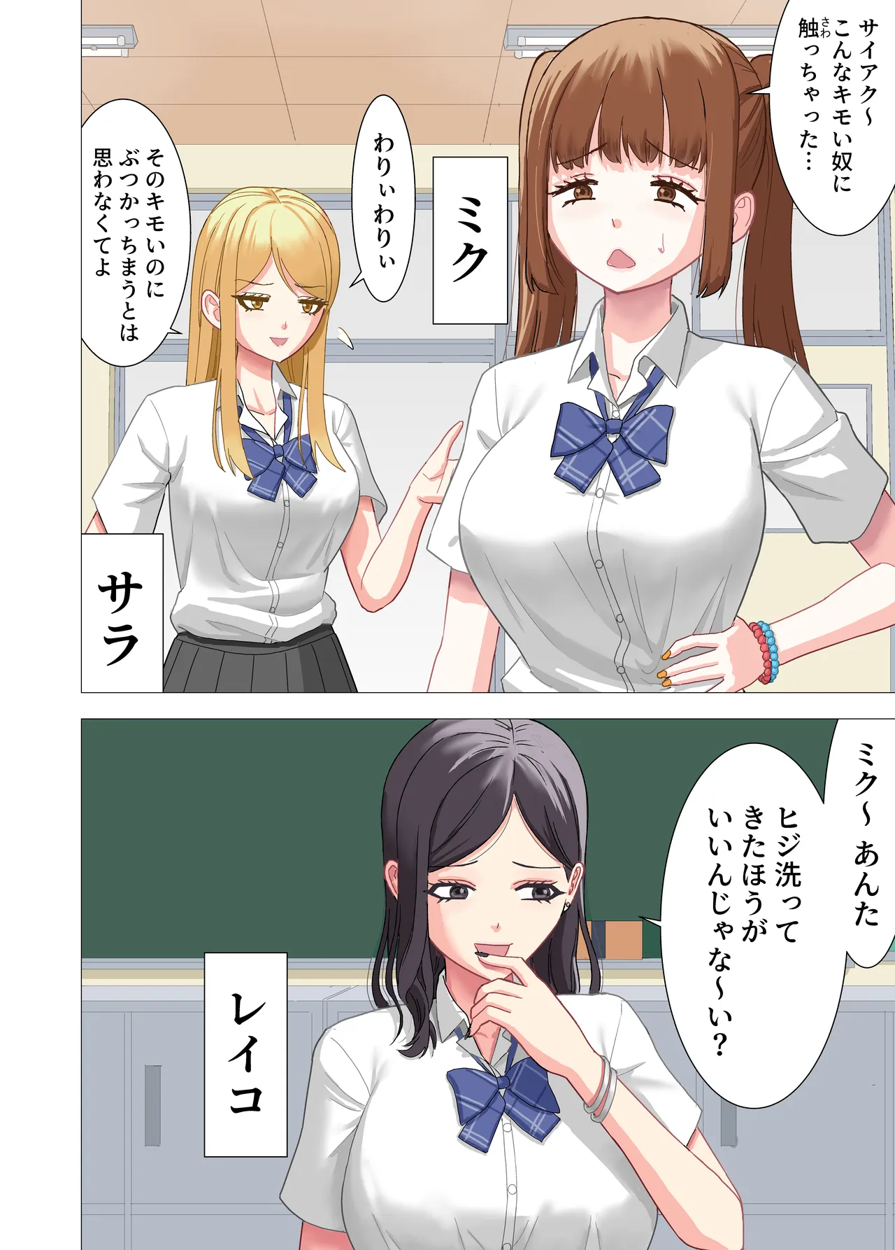 ボクを虐めたギャル達を性奴隷にする話 Page.5