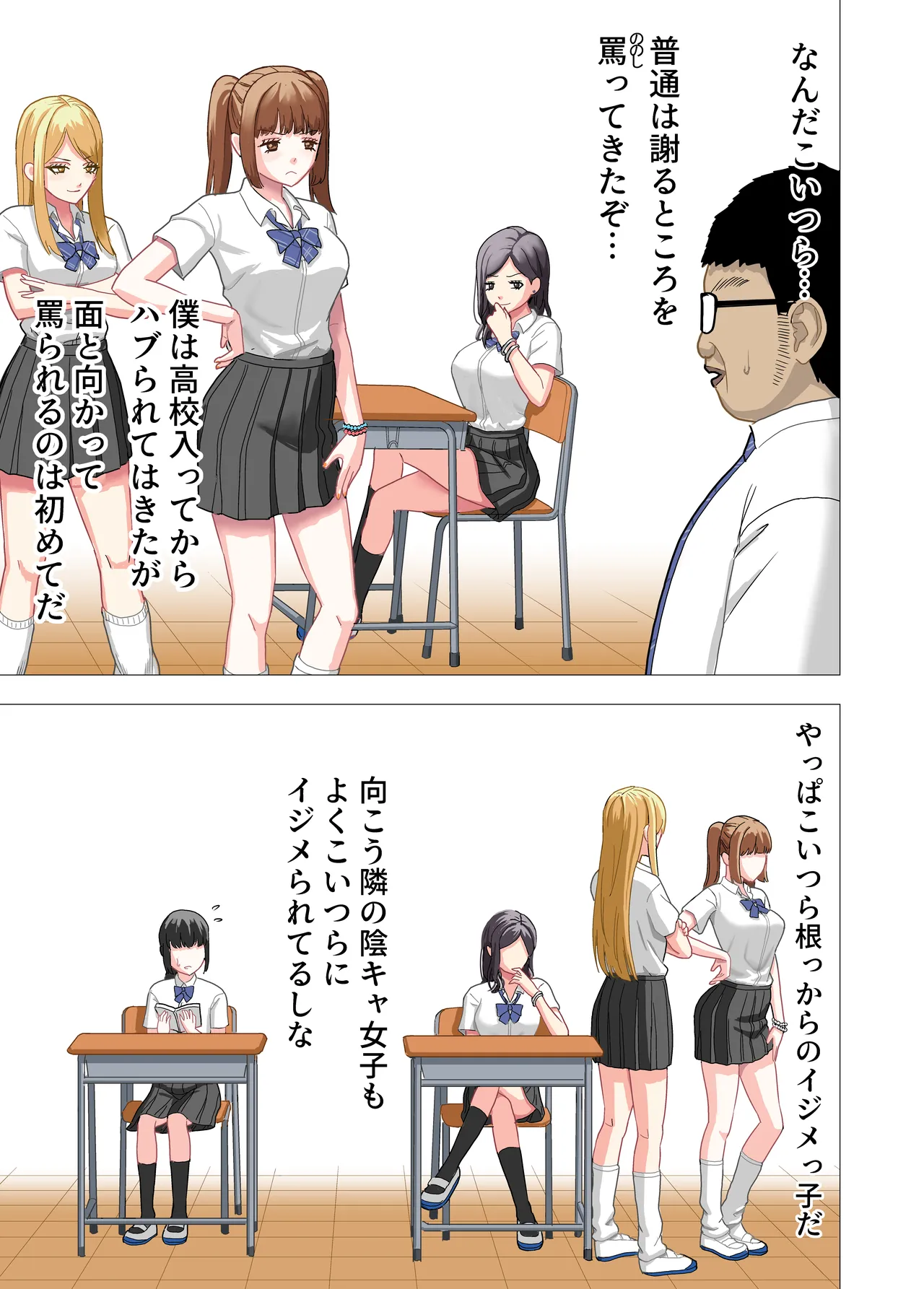 ボクを虐めたギャル達を性奴隷にする話 Page.6
