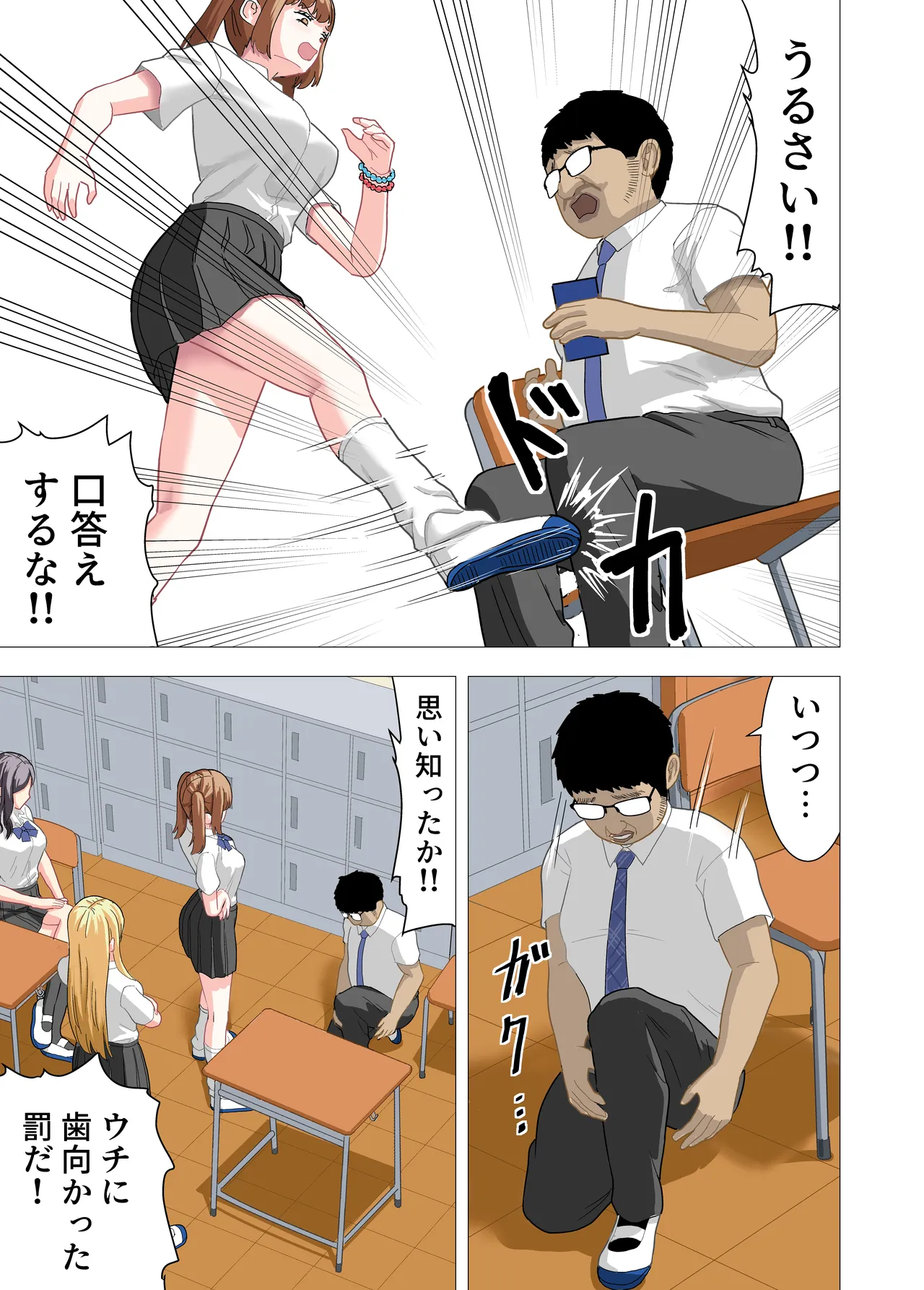 ボクを虐めたギャル達を性奴隷にする話 Page.8
