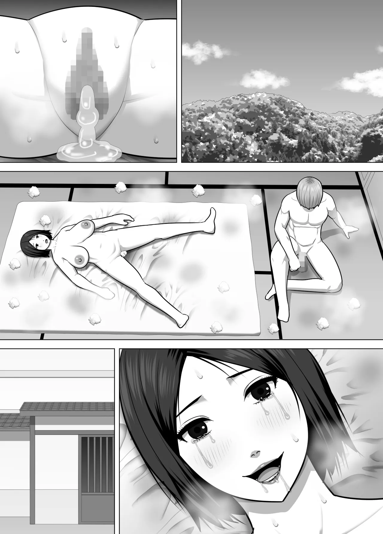 田舎で性欲を持て余す人妻が都会からやってきた元ホストのチャラ男の虜になってしまう話 Page.65
