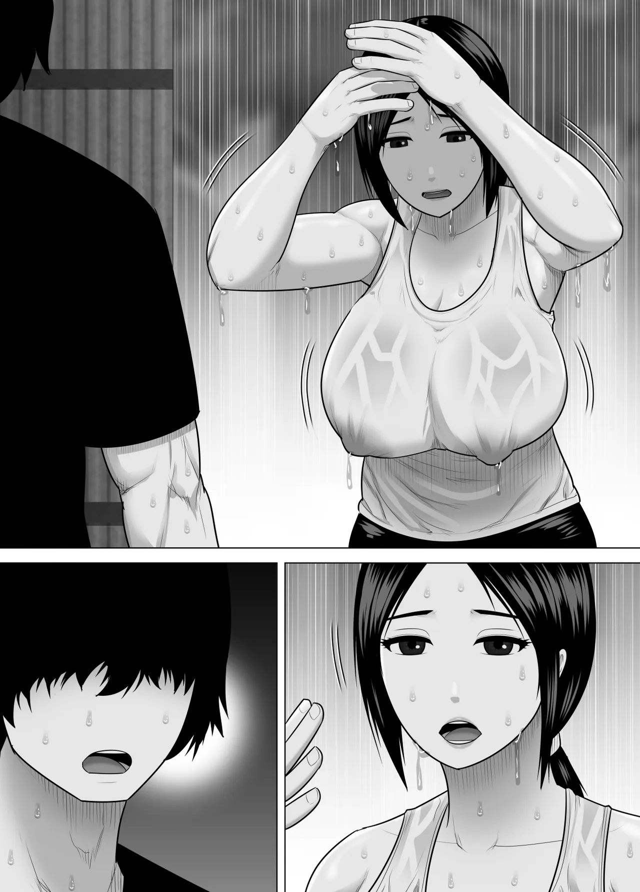 育ての親の美津子さんと十年ぶりに田舎で再会してすぐにセックスした話 Page.38