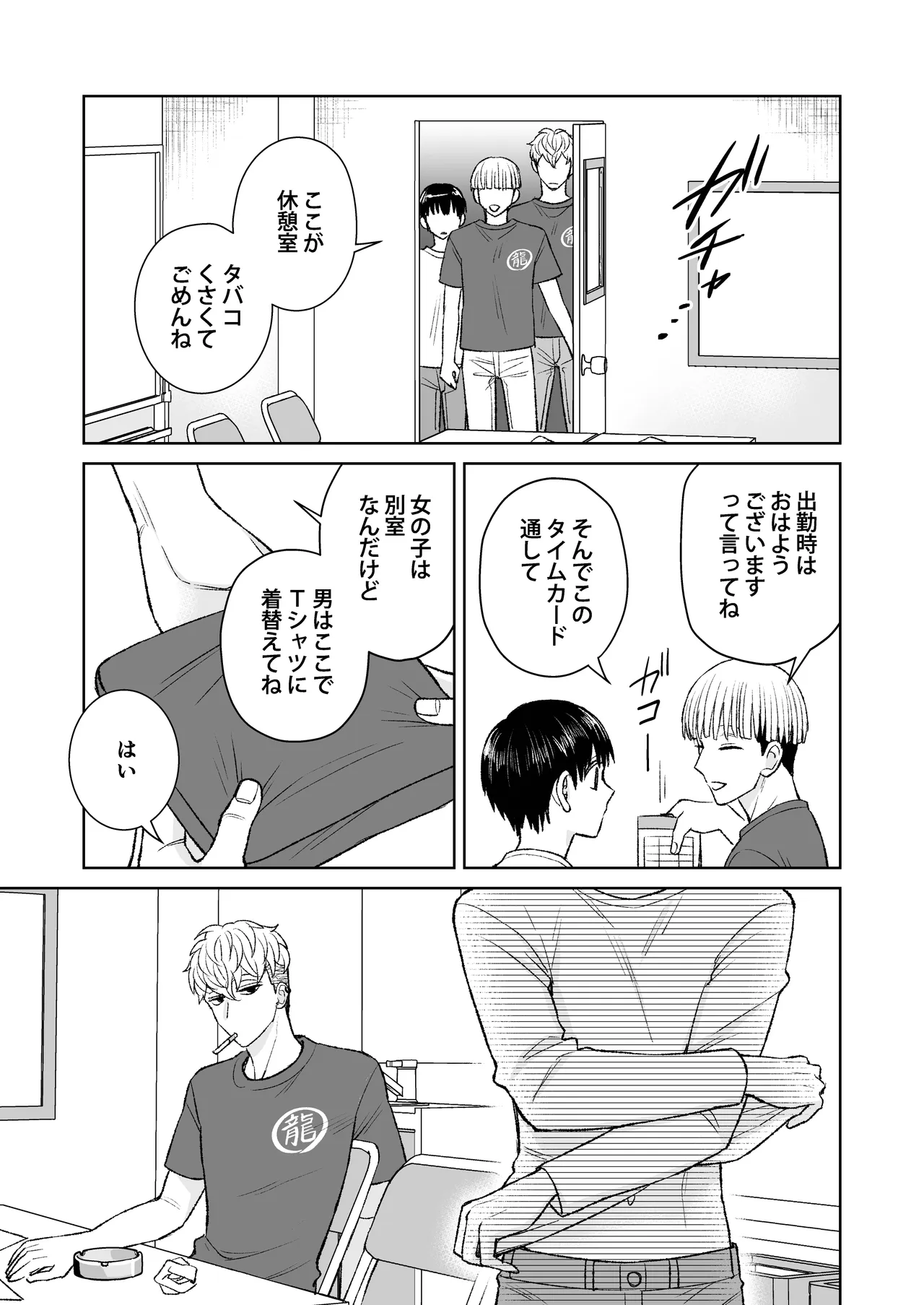 都会の悪い男に喰われてしまった新人バイトくんを目撃した俺。 Page.8