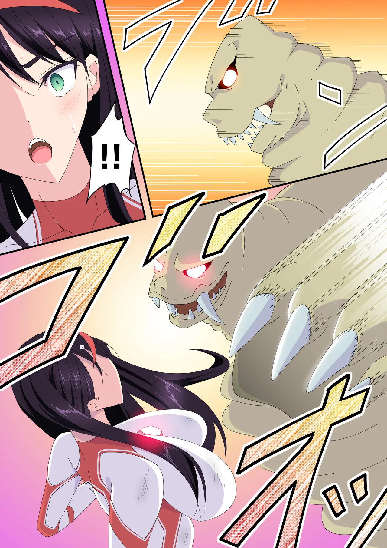 羽針で胸を責められるウルトラアイリ(1-70) Page.158