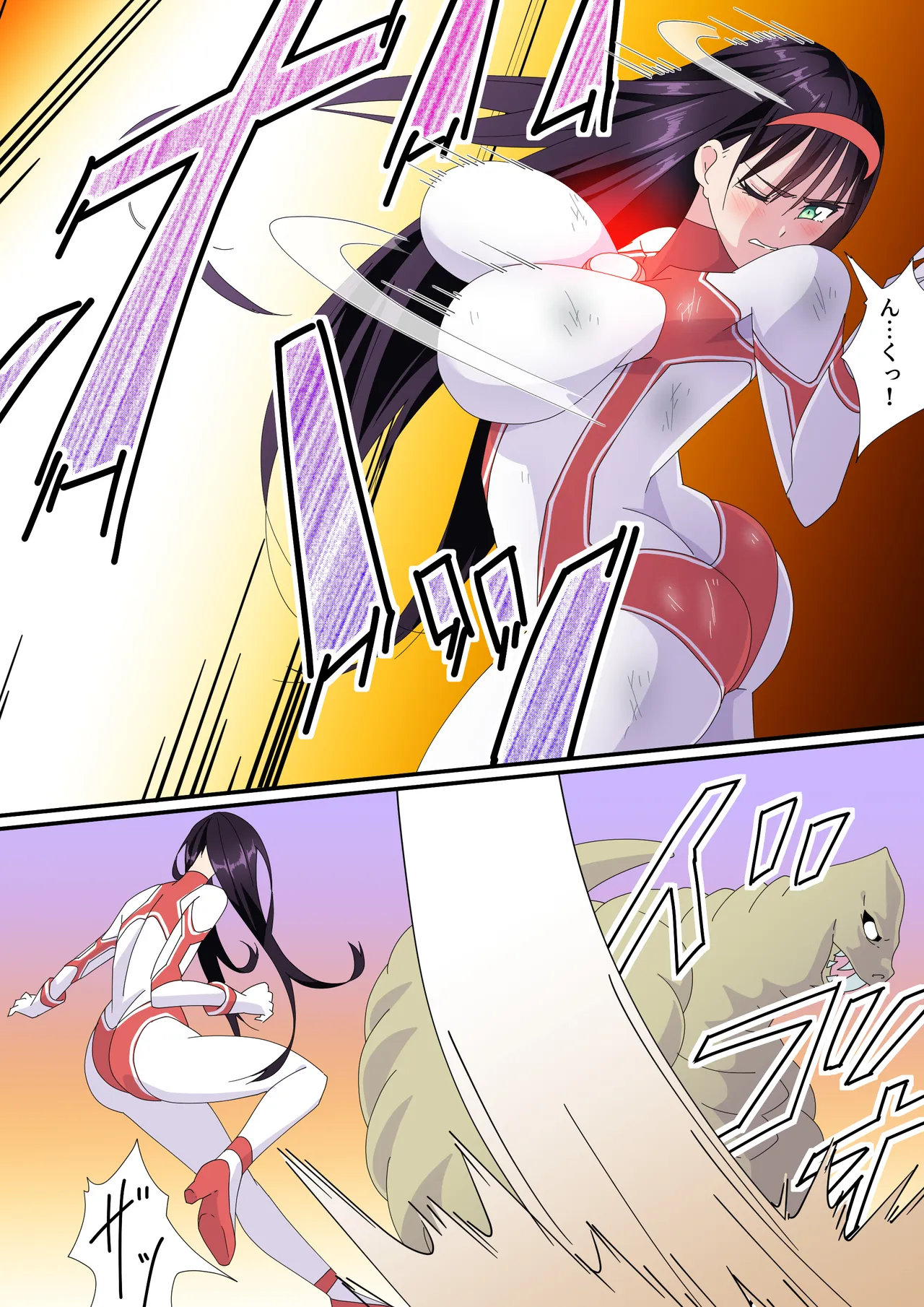 羽針で胸を責められるウルトラアイリ(1-70) Page.159