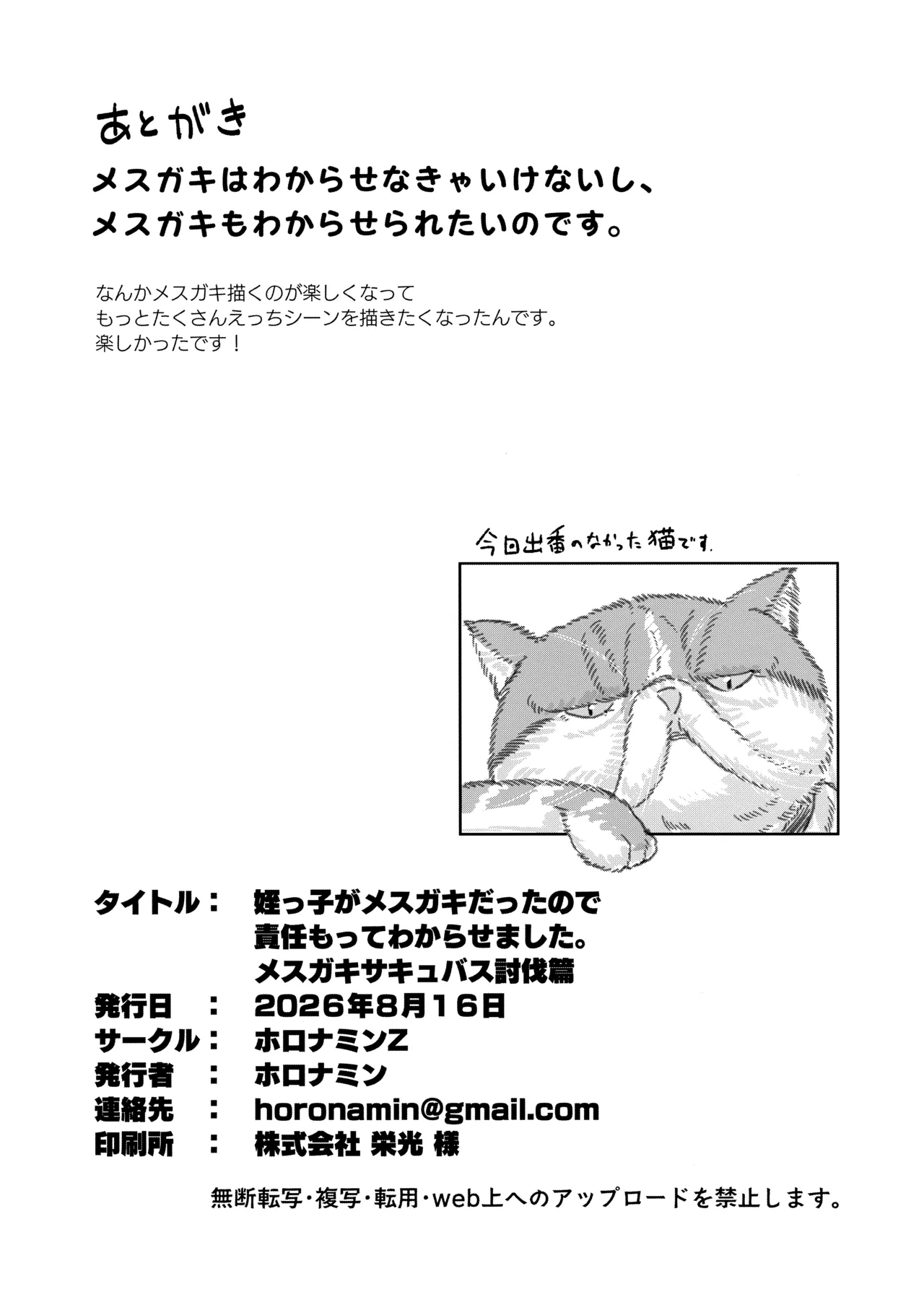 姪っ子がメスガキだったので責任もってわからせました メスガキサキュバス討伐篇 Page.49