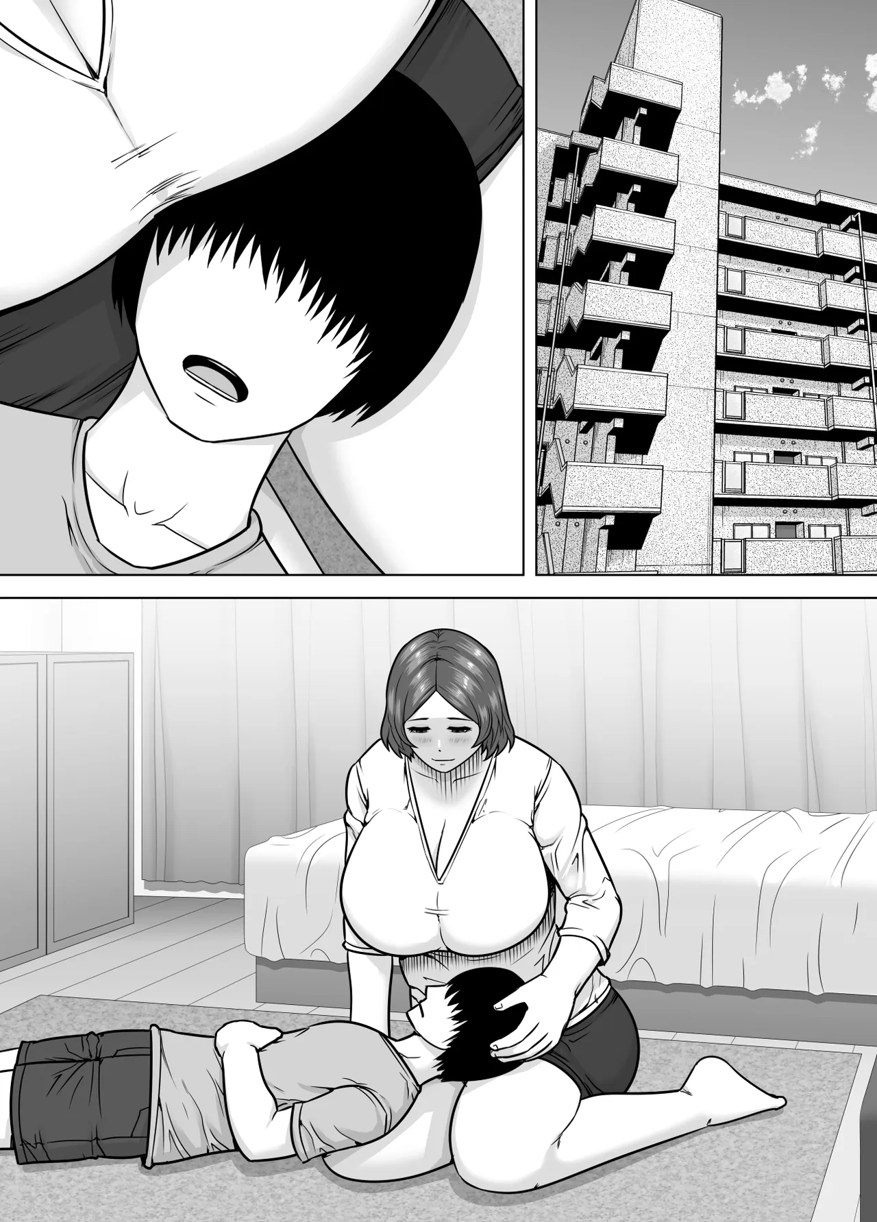 ママになってあげる 小柄な年下彼氏を甘やかす豊満熟女 Page.37