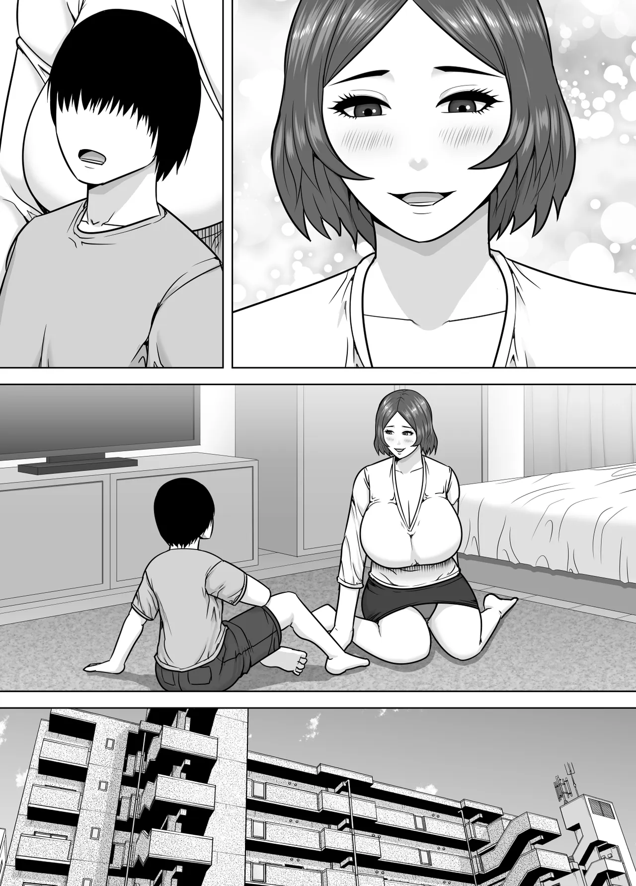 ママになってあげる 小柄な年下彼氏を甘やかす豊満熟女 Page.38