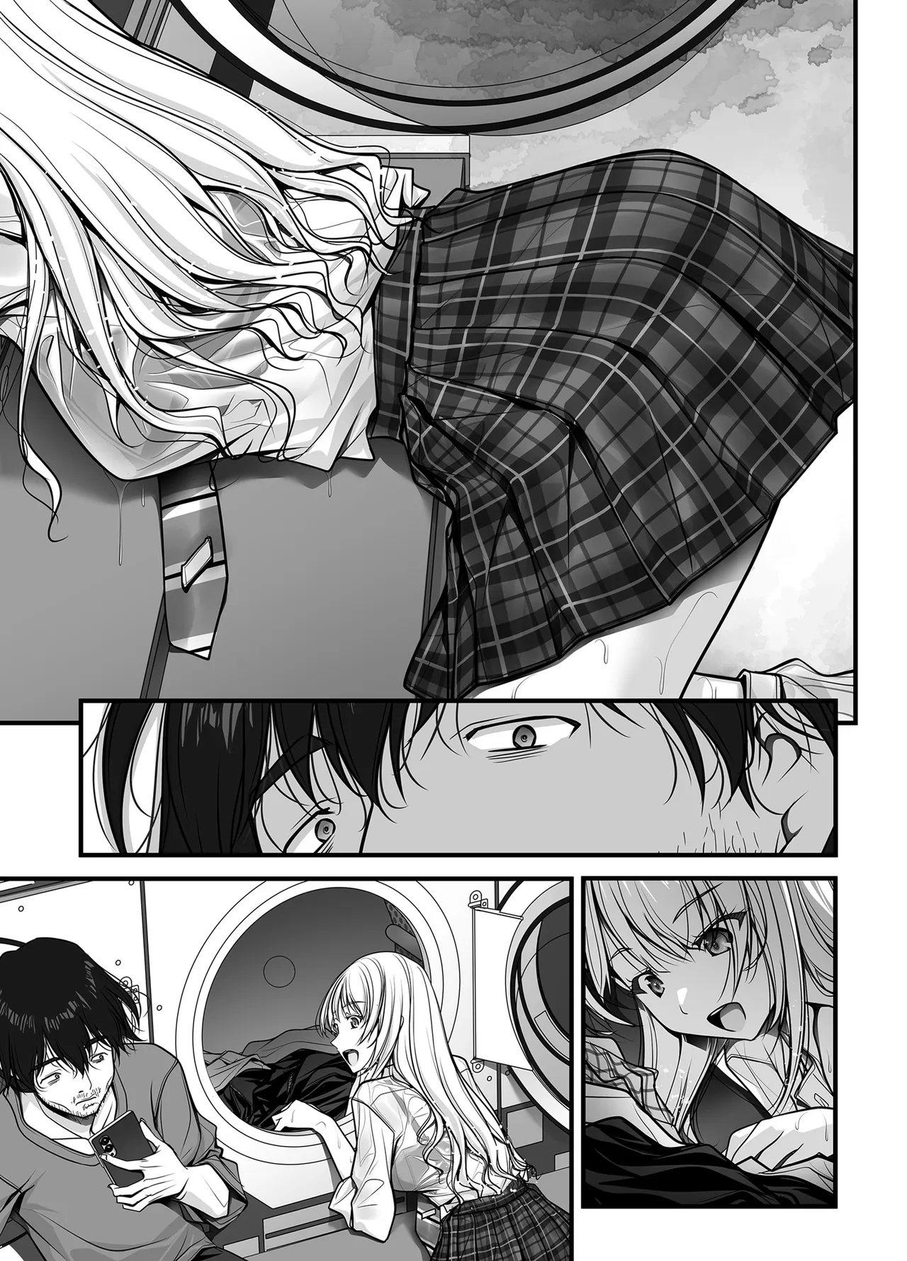 ズブ濡れギャル膣洗濯槽を白濁マン汁洗剤と肉棒でランドリーされちゃう話 Page.161