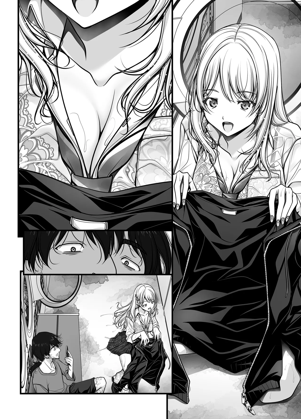 ズブ濡れギャル膣洗濯槽を白濁マン汁洗剤と肉棒でランドリーされちゃう話 Page.162
