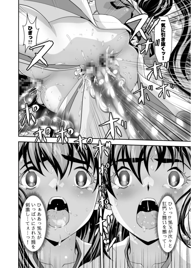 黒玉式淫ら花嫁修行録2 中乃段鬼に敗れた双子巫女は鬼王の花嫁になるため恥辱の調教を受ける Page.14