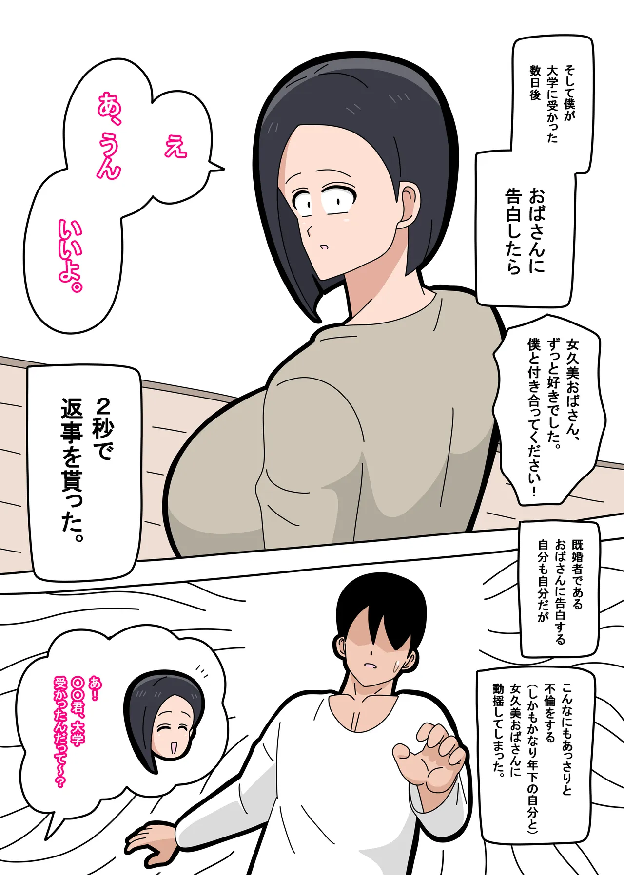 近所に住んでる雰囲気は地味だけど体がとんでもなくエッチで実はスケベだったオバサンとヤリまくる話 1 Page.5