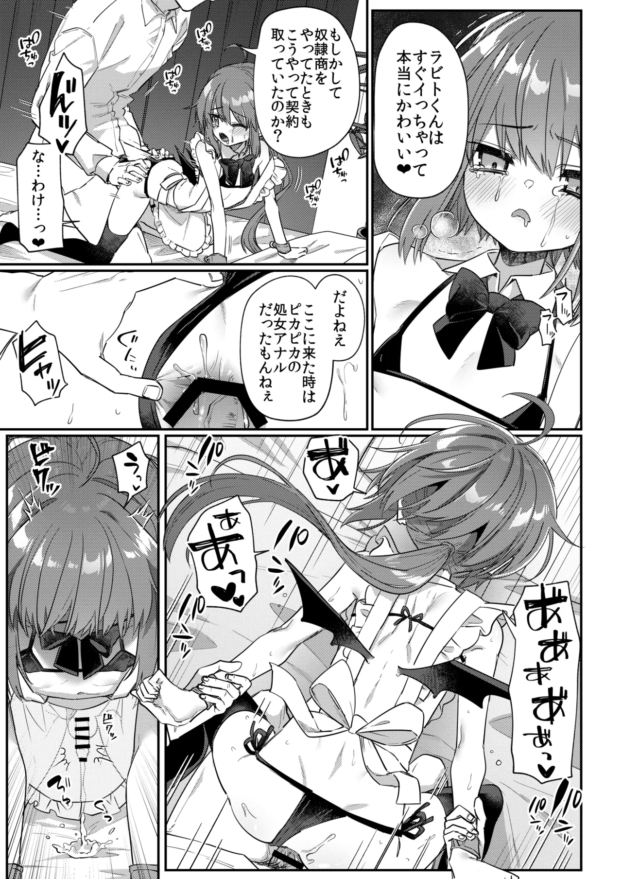 愛玩ペットになった元奴隷商吸血鬼 Page.15