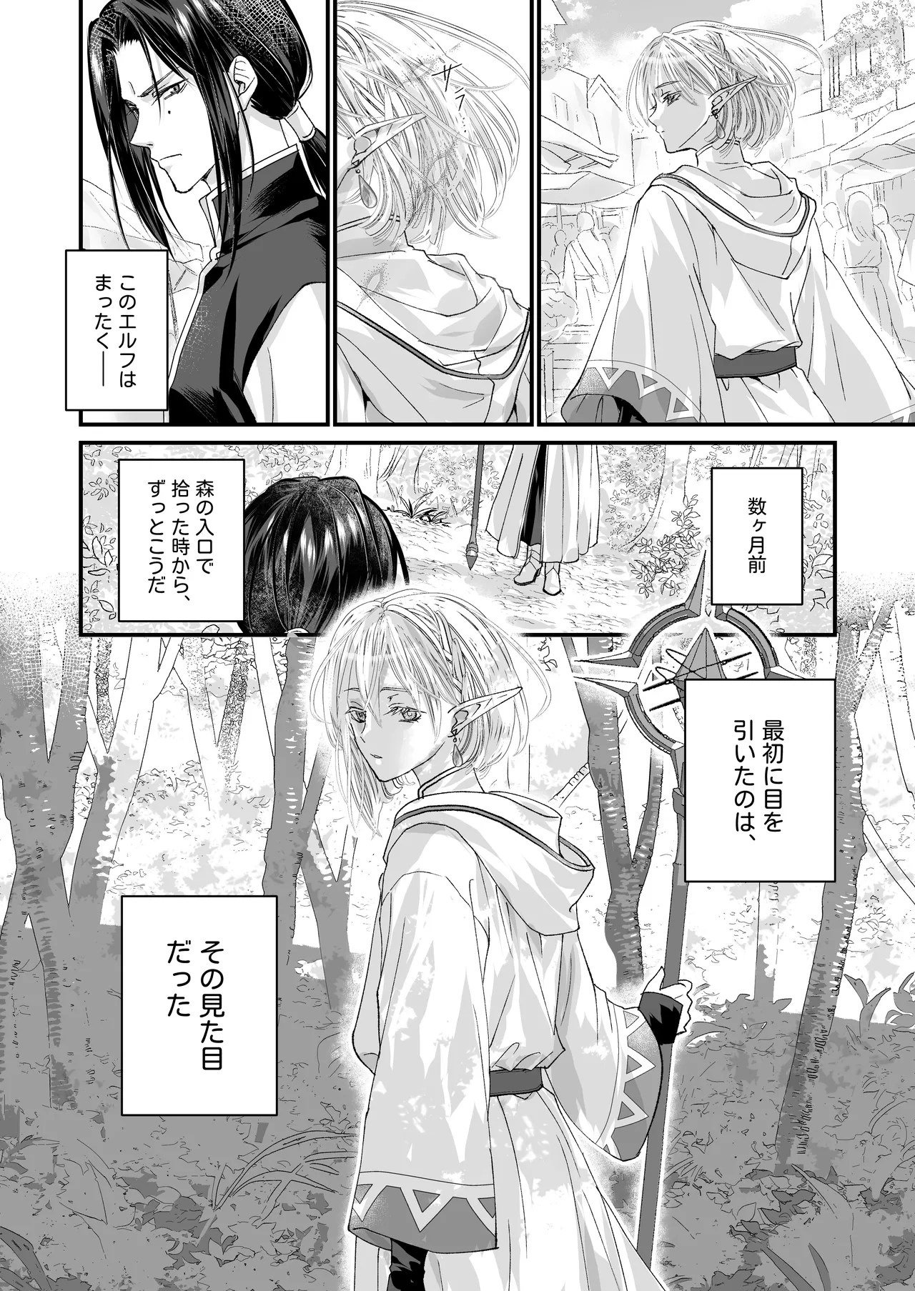 無垢なエルフ、はじめてを知る。 Page.5