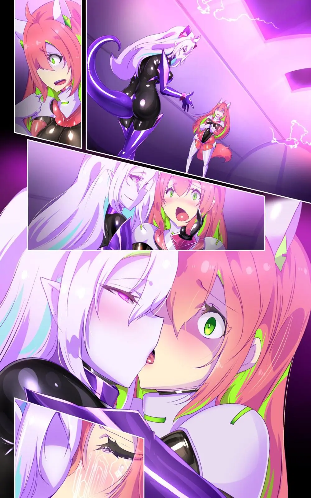 Nyotaika x Akuochi! Seiyoku sentou Android! Nyotaikatensei shita kimi ga Akuochi to fukushuu o tanoshimu Manga Page.64