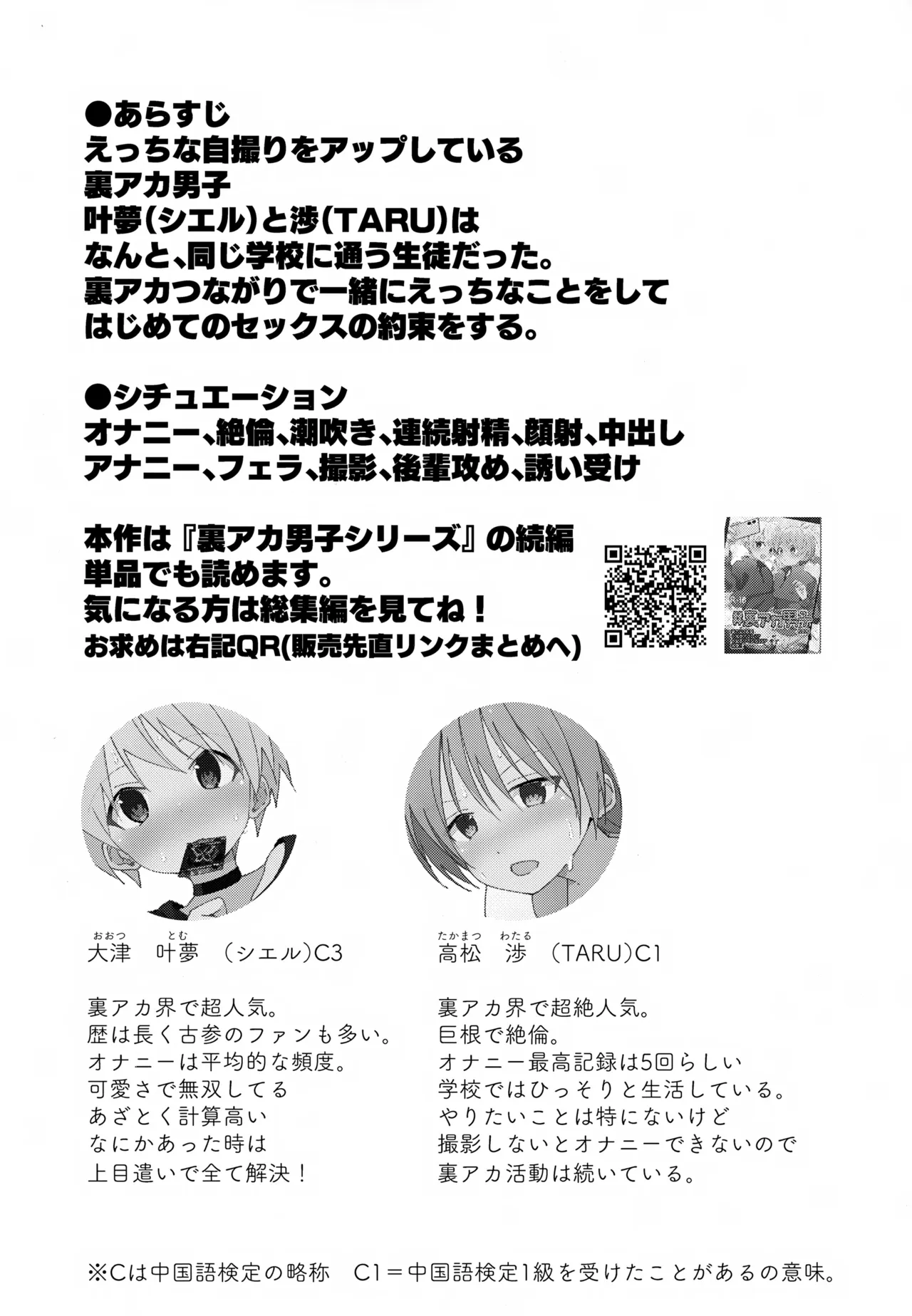 ＃裏アカ男子 はじめてのセックス編 Page.2