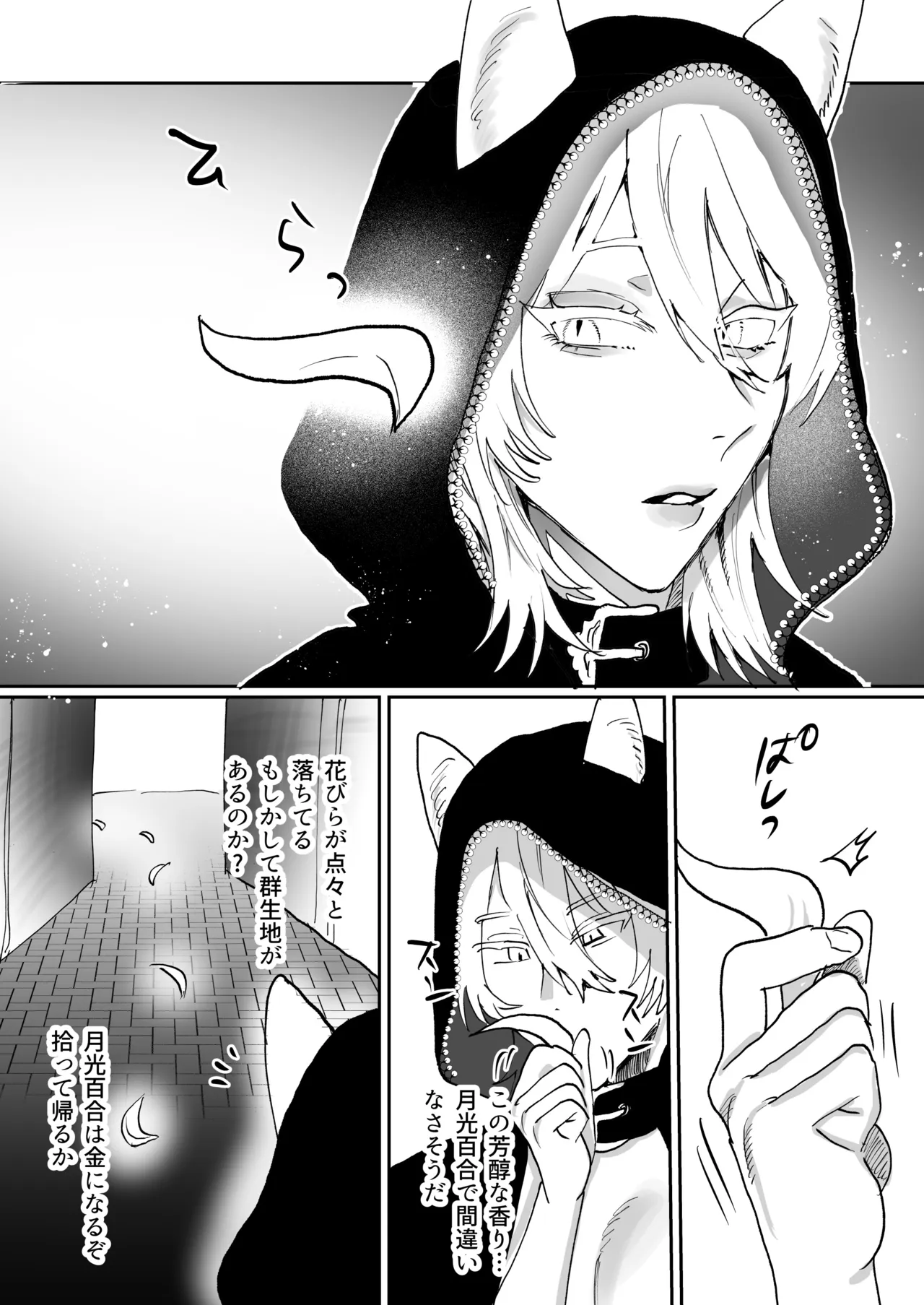 狼男くんは満月の夜だけエロトラップダンジョンで媚薬オナニーする Page.17