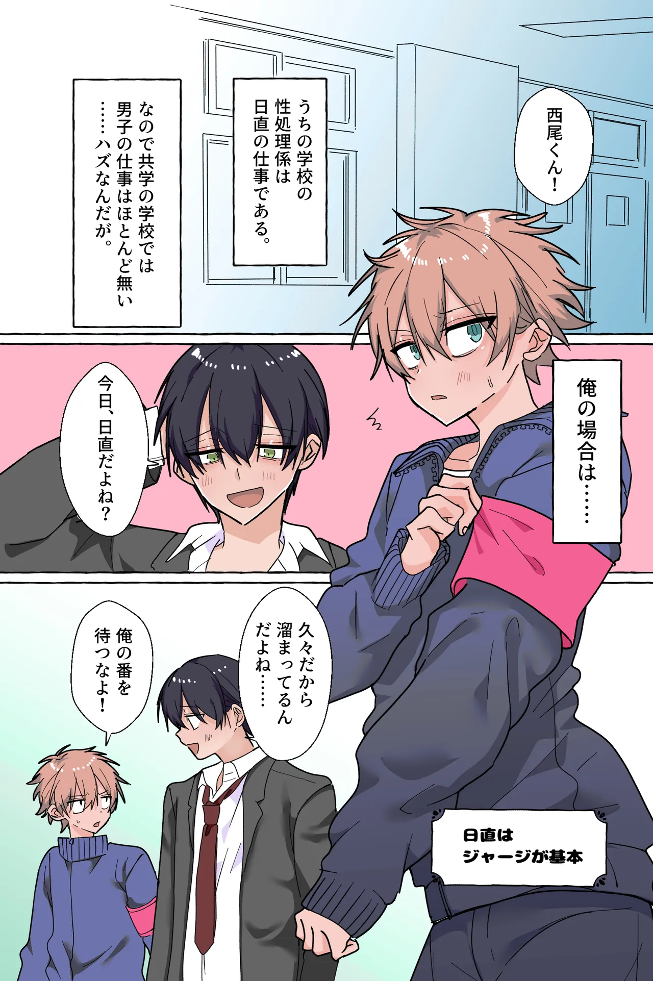 俺専用!!性処理係くん♡ Page.2
