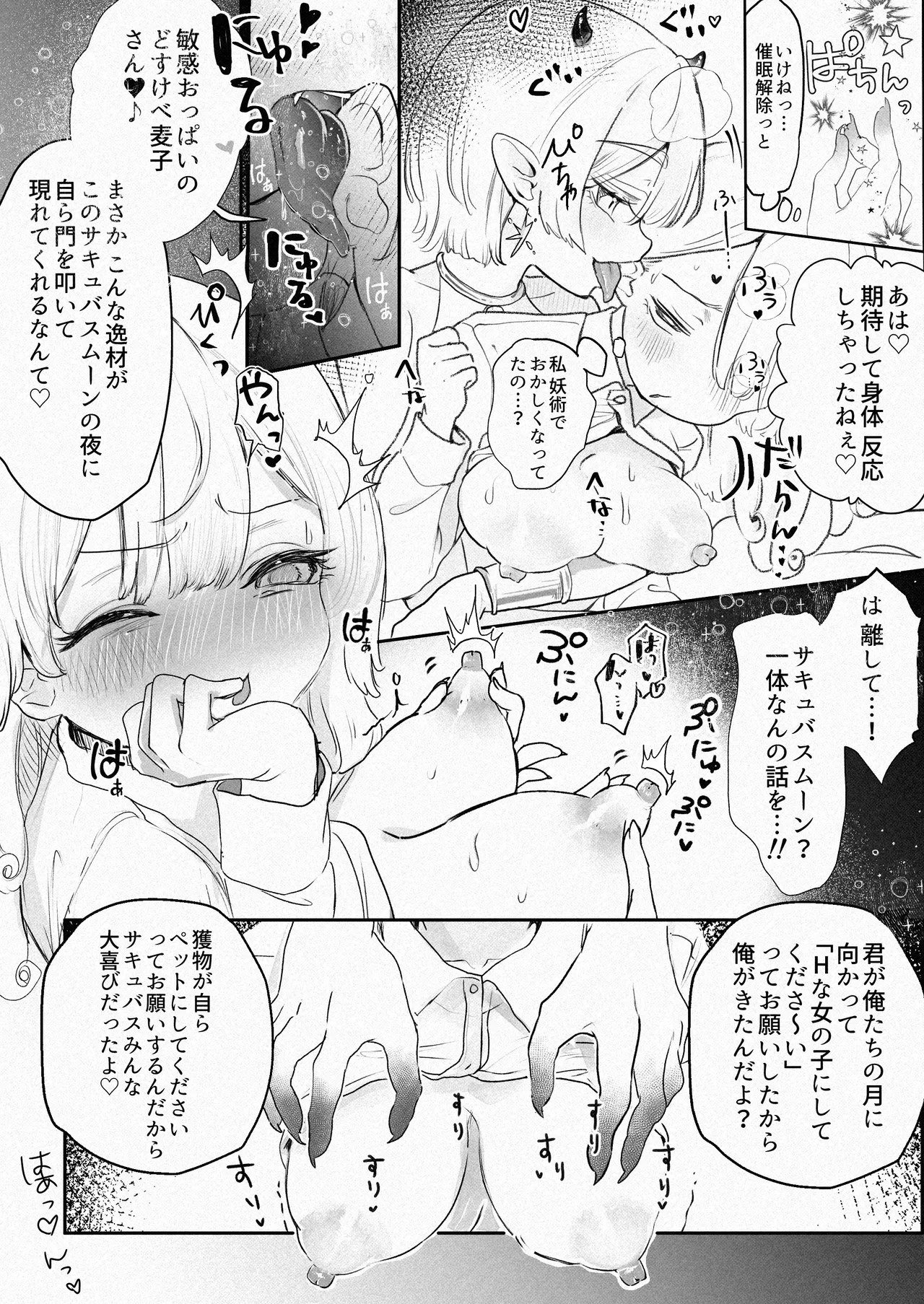 愛され乳首せくす〜サキュバスペット養成プログラム〜 Page.17
