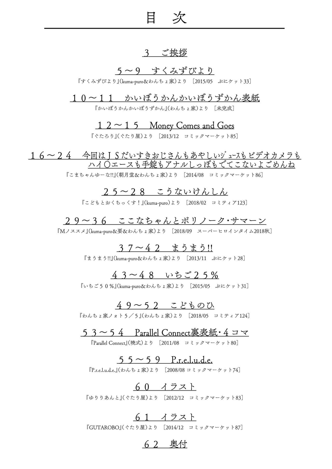わんちょ家のひとり合同 Page.4