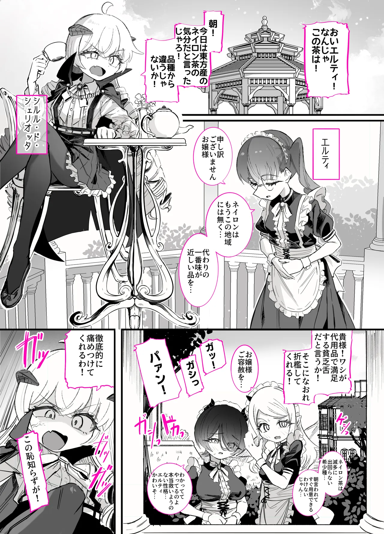 シルル・ド・シェリオッタは飼われたい～魔族令嬢の主従逆転百合マゾペット堕ち調教日誌～ Page.35