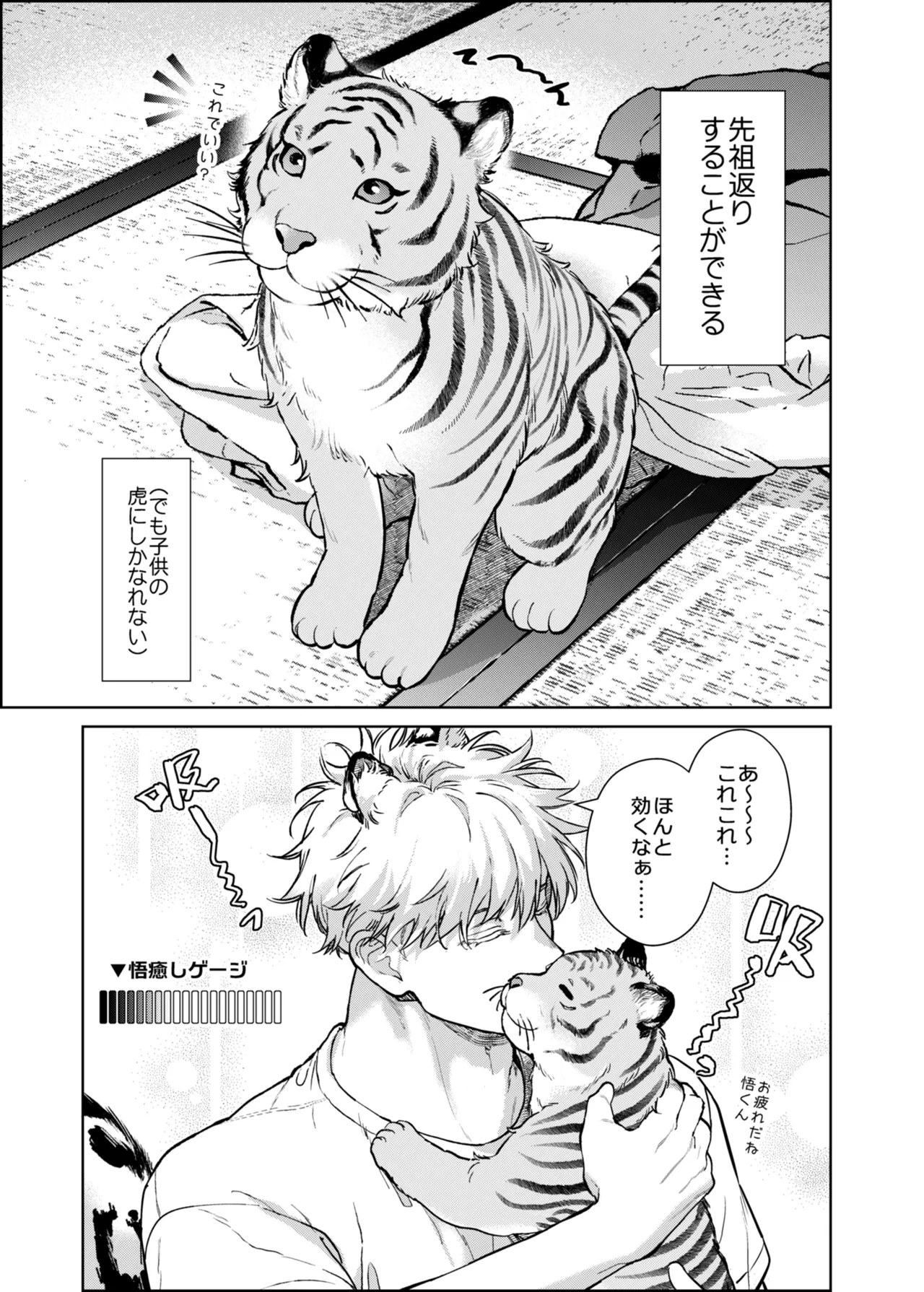 都会には獣人がいない 癒しの虎編 Page.5