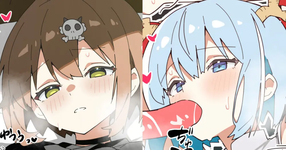 【リクエスト】オナバレするフラグちゃん 触手ヒサメ