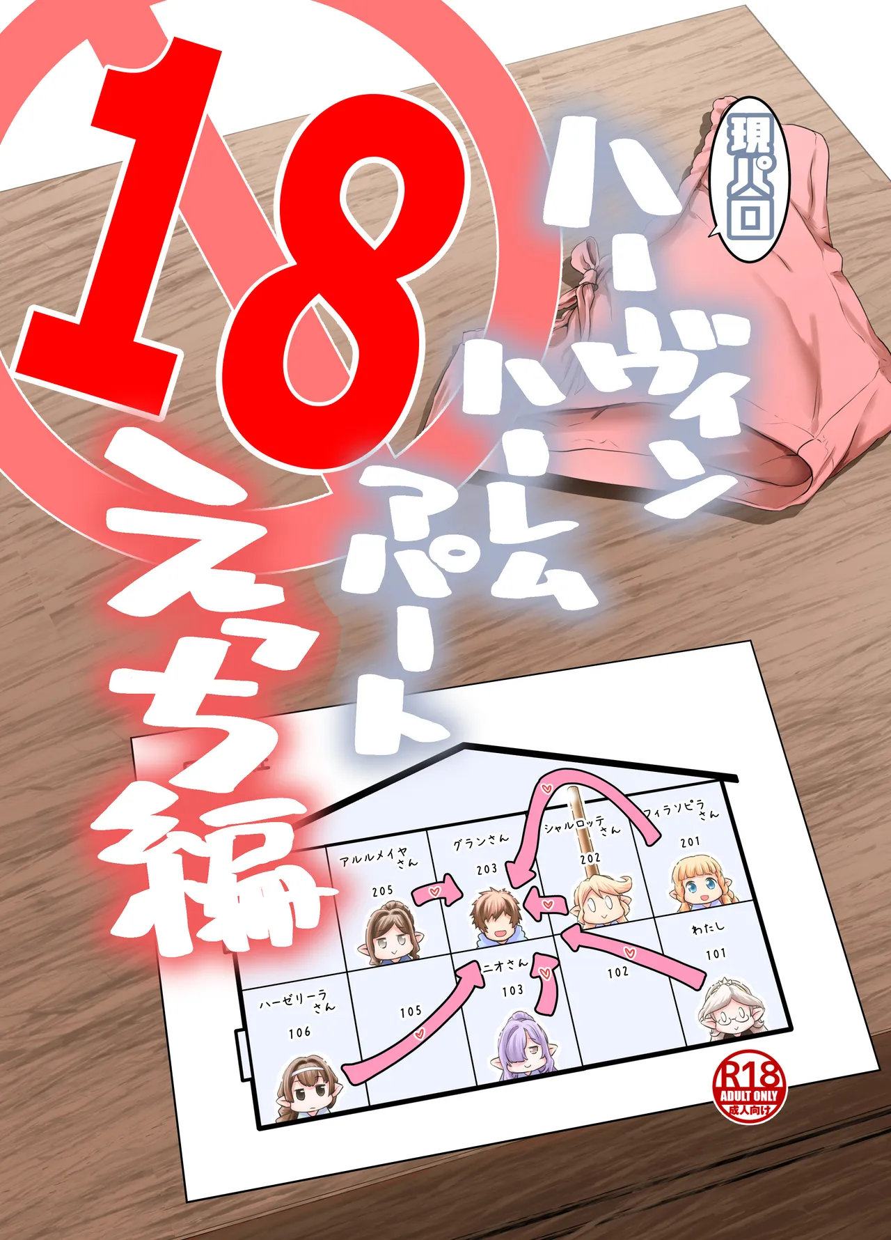 ハーヴィンハーレムアパートえっち編