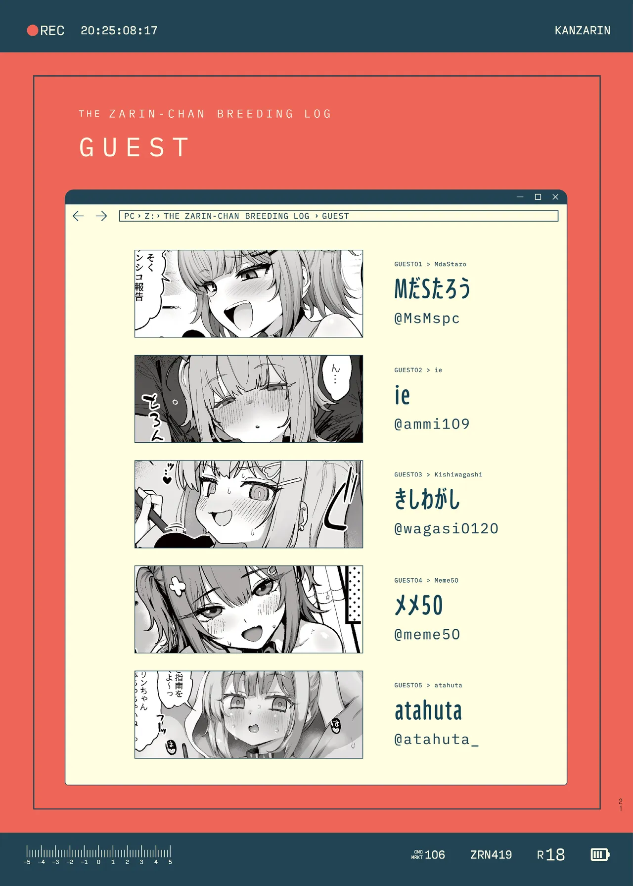 ザリンちゃん飼育日記 Page.20