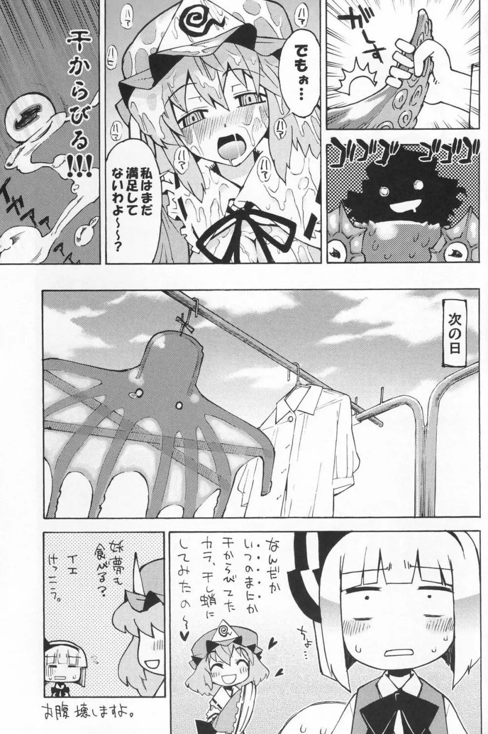 幽々子様そんなモノ食べちゃイケませんッ Page.25