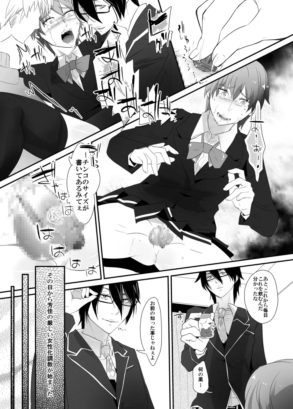調教の刻印～女性化玩具にされた青年～ Page.13