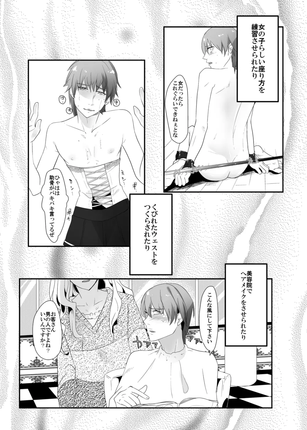 調教の刻印～女性化玩具にされた青年～ Page.14