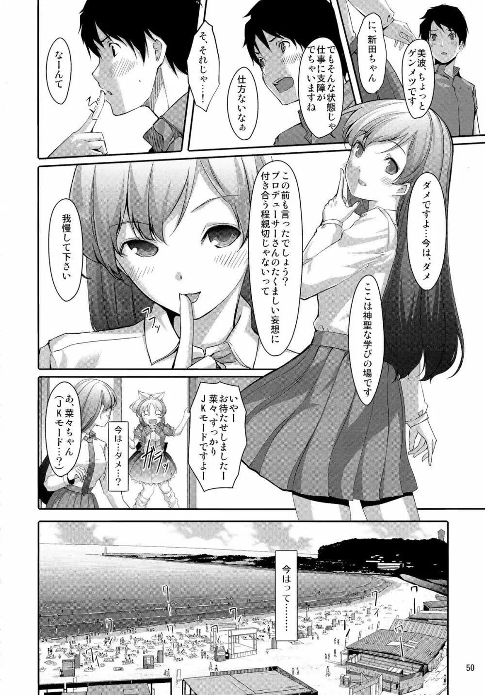 まとめた美波を見たいんですか? Page.52