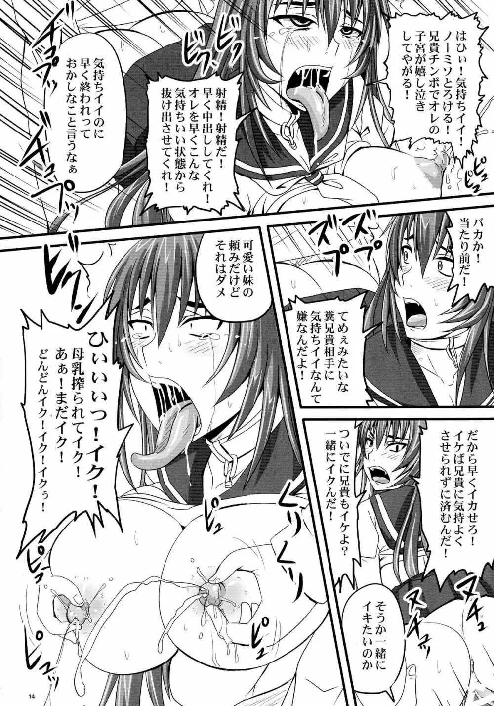 ドSな姫は汚される 辱ノ七 凌辱披露宴 Page.14