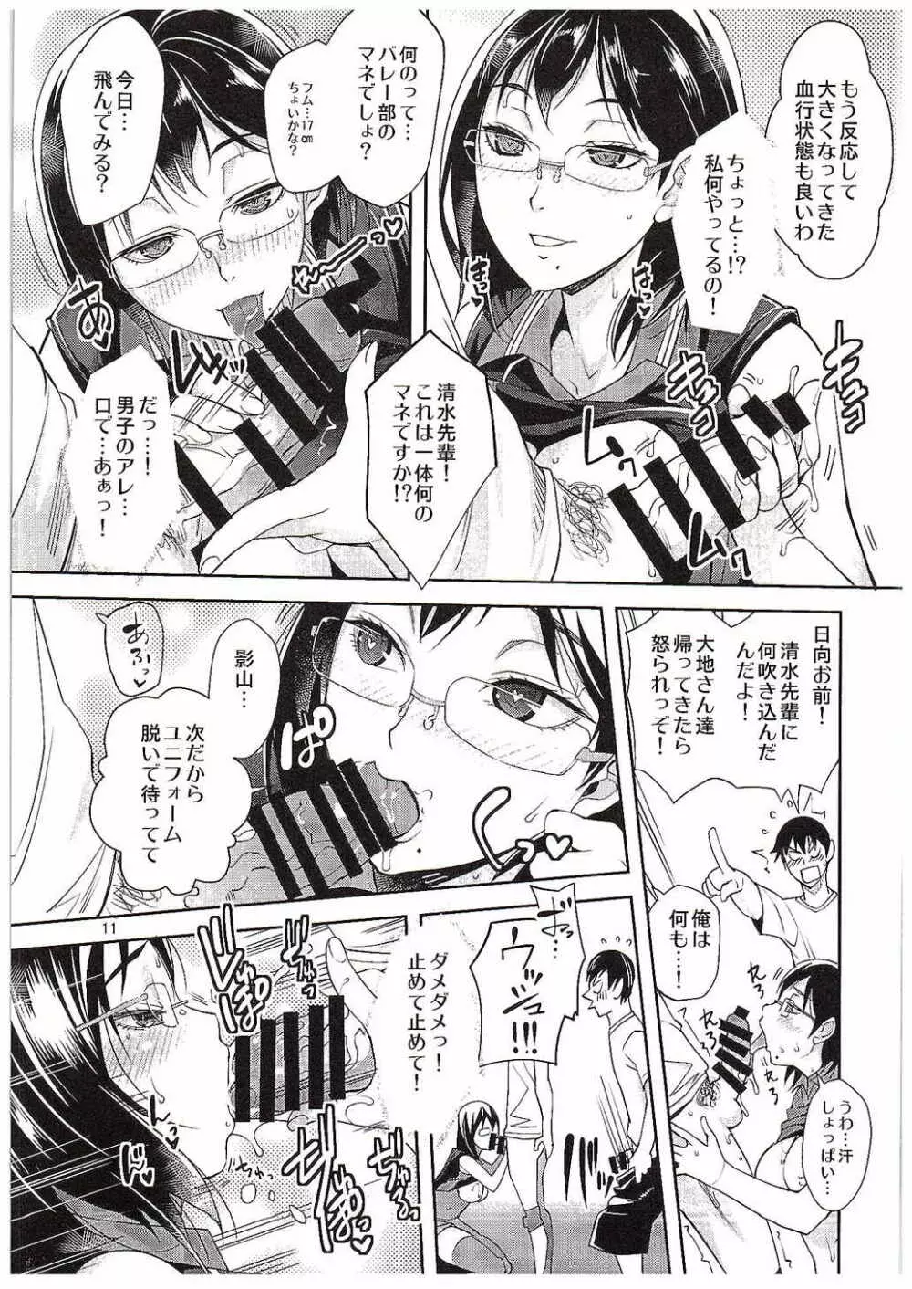 清水潔子さんの催淫射精管理 Page.10