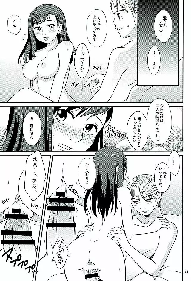 青島さんと別れた後やけくそになった洞口が澄ちゃんと会っていたら。 Page.9